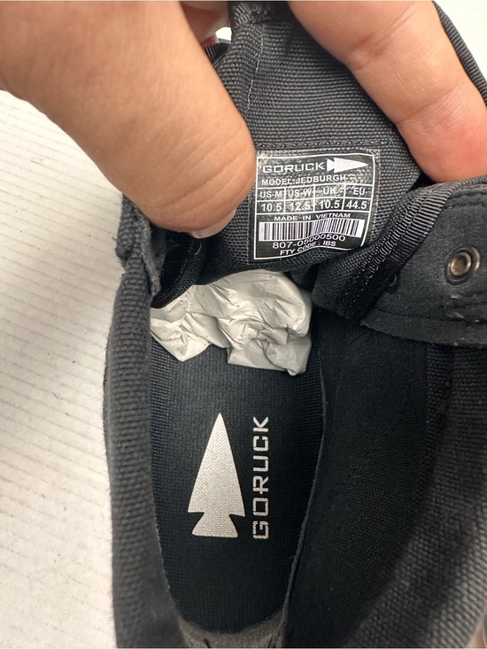 GORUCK Jedburgh Rucking Boots Size US 10.5